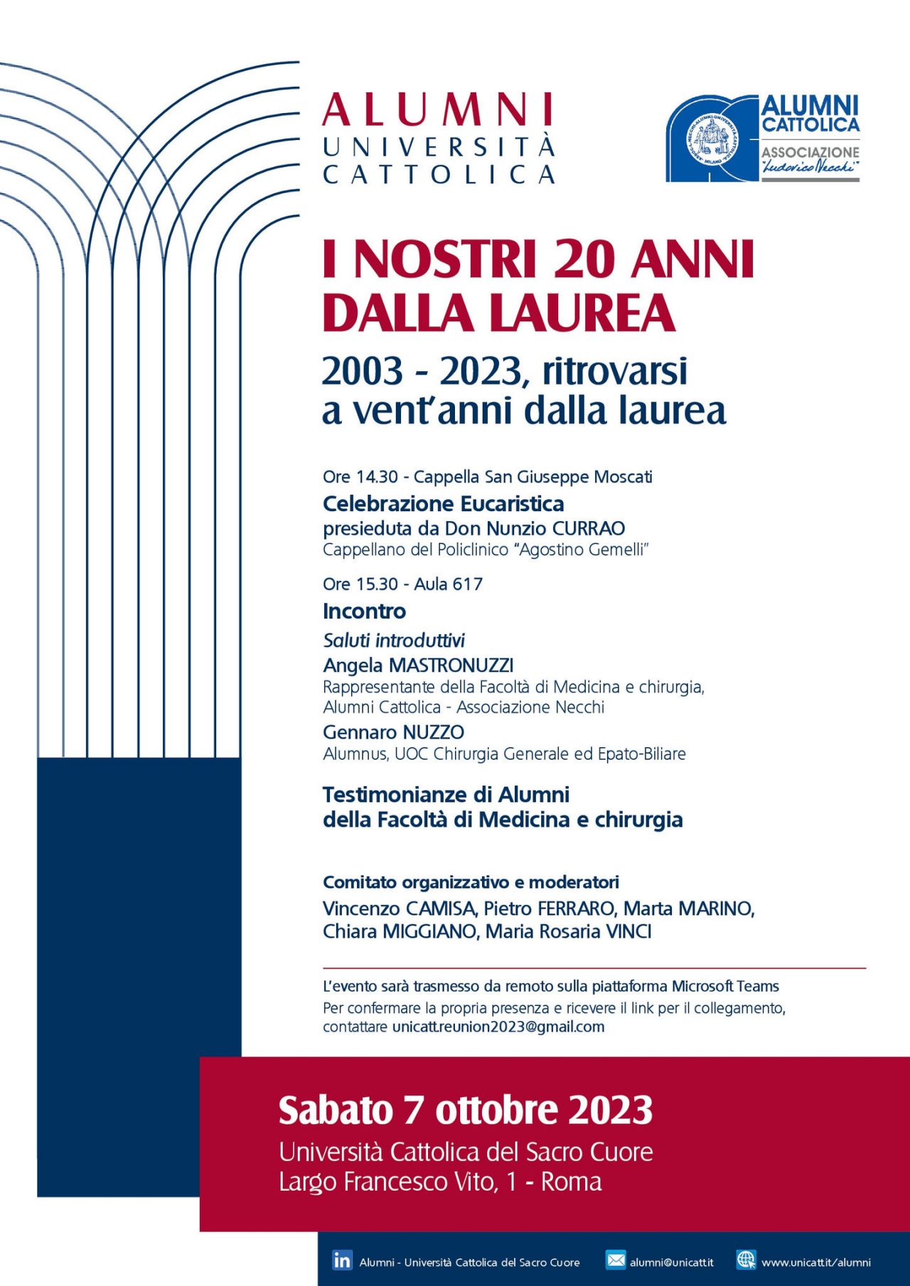 locandina 20 anni laurea