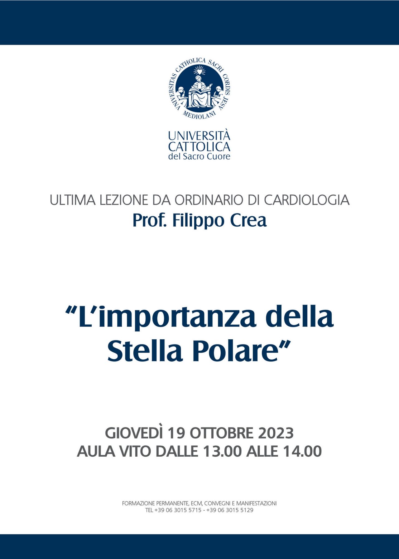 Locandina ultima lezione Crea