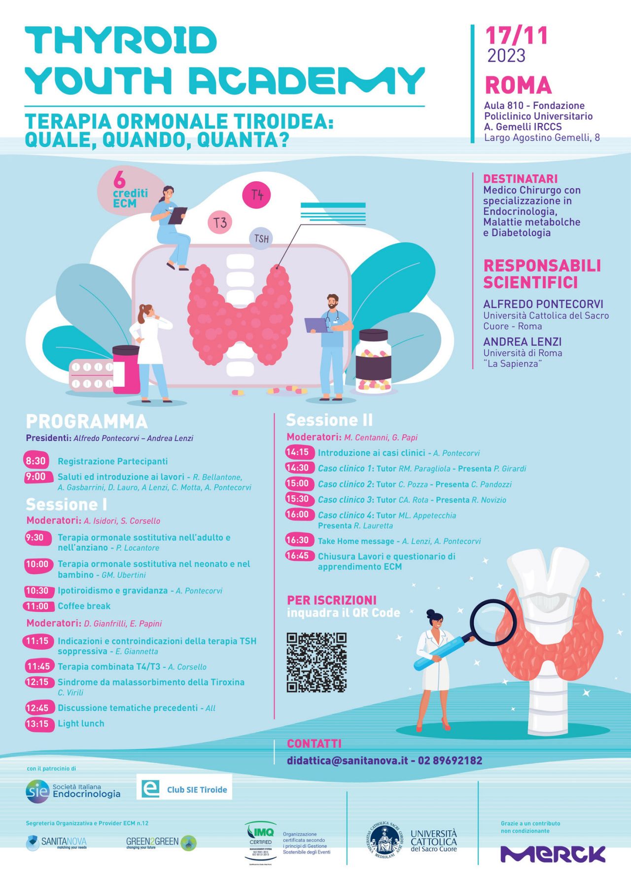 locandina convegno Thyroid 2023