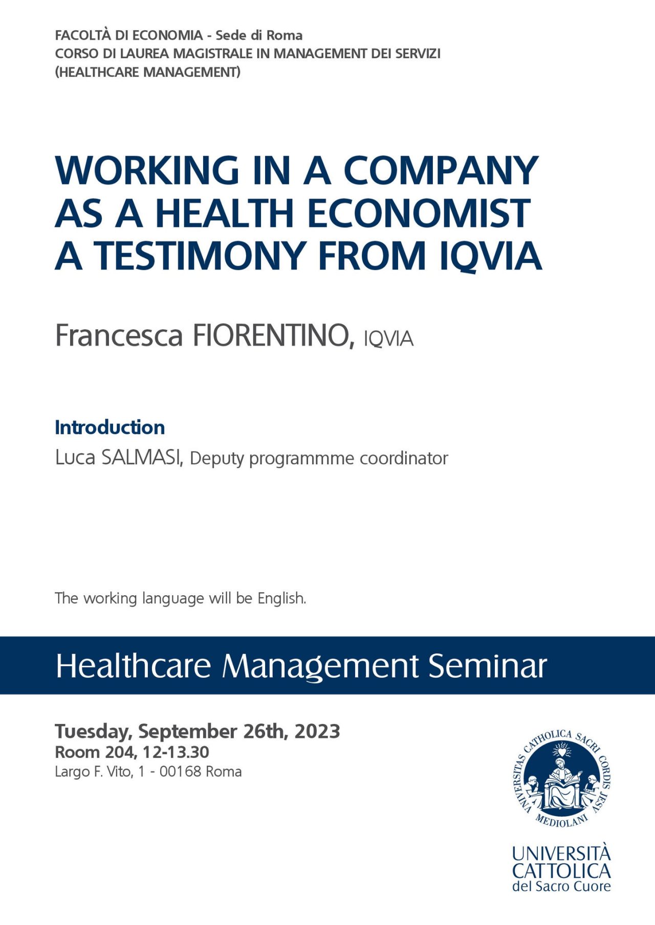 locandina healthcare