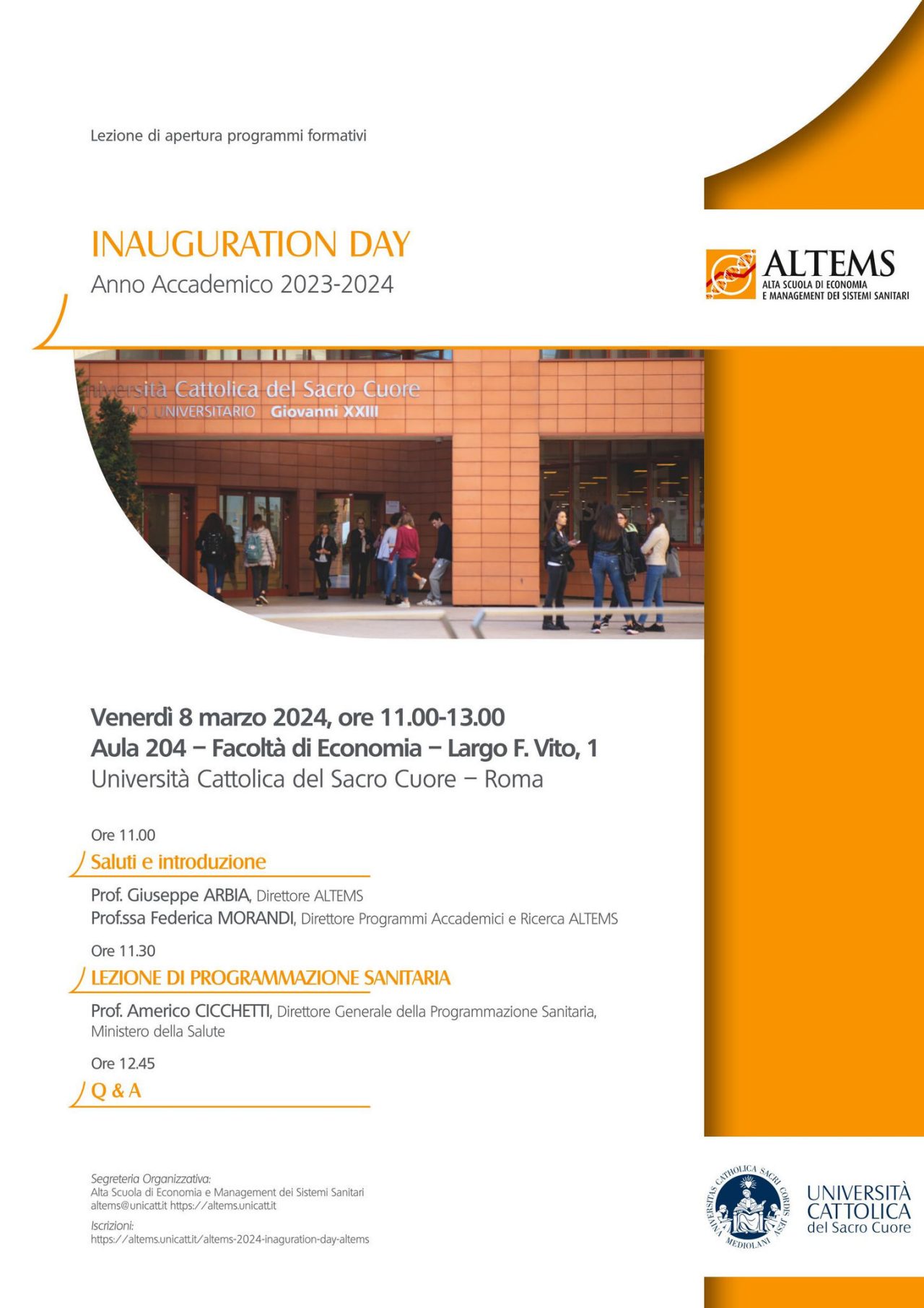 inauguration altems 24