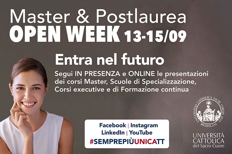 Open Week Master & Postlaurea