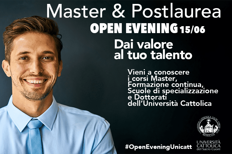 Open evening Master & Postlaurea 2023