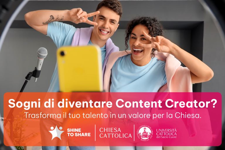 Per futuri Social Media Ambassador dell'8 per mille della Chiesa Cattolica 